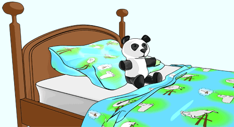 Pandaman Figur aus Ndbag Der Boogeyman